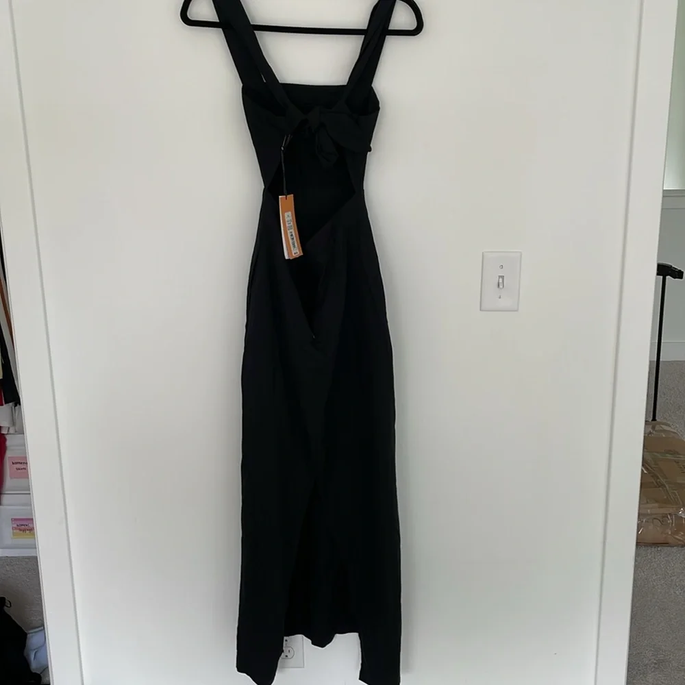 Future Collective NWT Women's Sleeveless Tie-Back Midi Dress - Size 00 - Picture 4 of 6